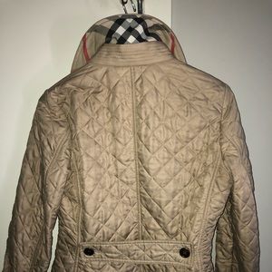 Burberry quilted jacket